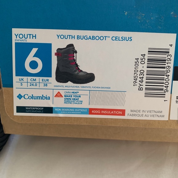 Columbia Bugaboot Celsius Kids' Boots - Picture 2 of 2